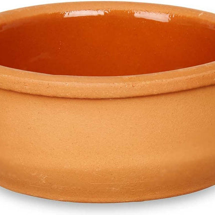 La Dehesa - Set 6x tapas/creme brulee schaaltjes terracotta/bruin 8 cm