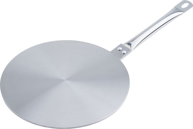 RVS inductie adapterplaat 24 cm - Kookplaat beschermer/adapter