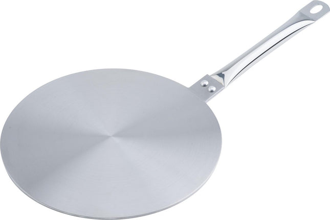 RVS inductie adapterplaat 20 cm - Kookplaat beschermer/adapter