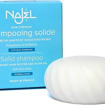 Shampoo bar (haarzeep), Najel, biologisch en vegan, 75 gram