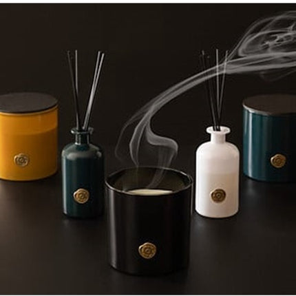 Atmosphera Geurstokjes Luxury Spark - Bourbon Vanille - 500 ml - geurverspreider - interieurparfum
