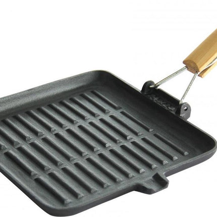Kinghoff grillpan KH-1107 -  Ø24 cm - Gietijzeren - alle warmtebronnen