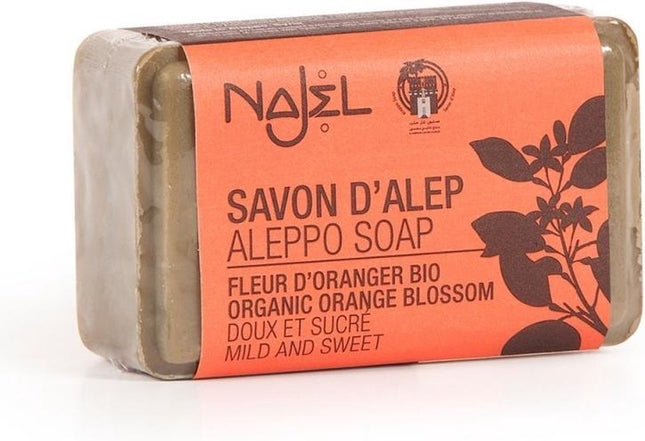 Najel - Aleppo Soap met e sinaasappelbloesem - 100 gram