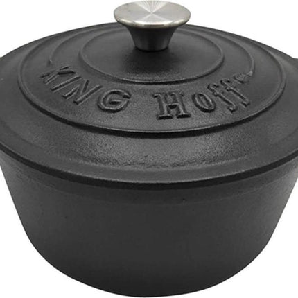 Kinghoff 1476 Braadpan - kookpan - Ø24cm- Gietijzeren - alle warmtebronnen