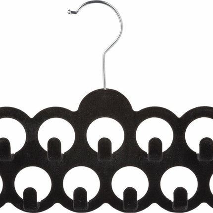 5Five Kledinghanger - 3x - 11 ophanghaakjes - kunststof - voor riemen en stropdassen - riemenhouder