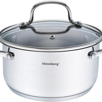 Klausberg 7214 - kookpan met deksel - prestige II - 5,8L - Ø24 cm