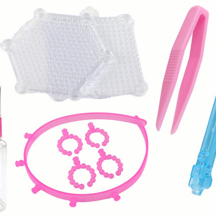 Waterparels Knutselset - Maak Je Eigen Sieraden - 800 Parels met Armband en Sleutelhanger Accessoires - DIY Creatieve Set voor Kinderen - 5 jaar + - Sieradenmaken Set