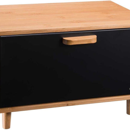 Klausberg 7399 - Broodtrommel - zwart - bamboe