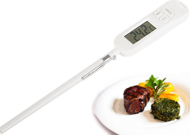 Bibi Desire - Digitale LCD-keukenthermometer - VleesThermometer - Prikker - 25CM