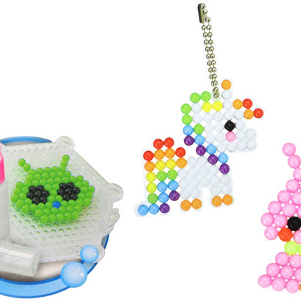 Waterparels Knutselset - Maak Je Eigen Sieraden - 800 Parels met Armband en Sleutelhanger Accessoires - DIY Creatieve Set voor Kinderen - 5 jaar + - Sieradenmaken Set