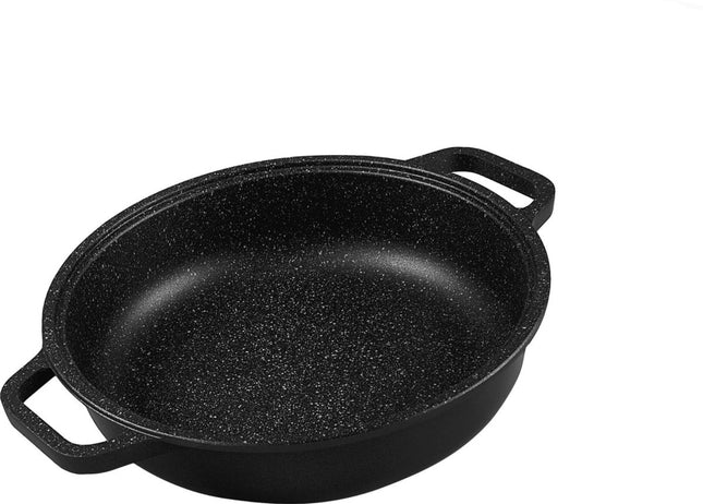 Hakal "Egg To Go" Pan - Ø 20 cm - Keramische Antiaanbaklaag - Geschikt voor alle warmtebronnen incl Inductie - PFOA Vrij -