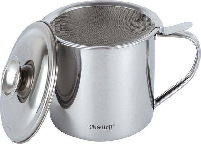 Kinghoff 1726 - Oliecontainer - 1.2 liter - met filter