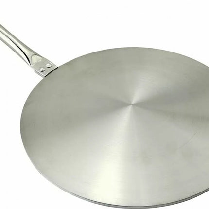 Inductie adapter XL- Adapterplaat RVS inductie 28 cm - Inductie converter