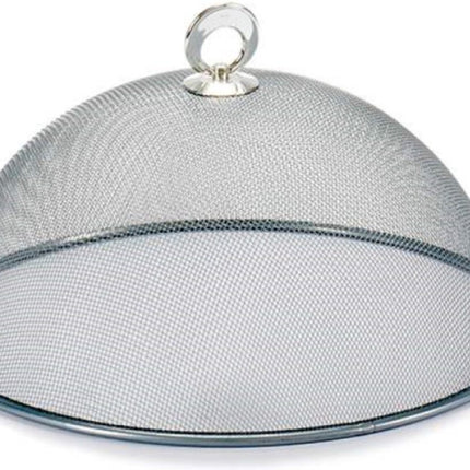 Vliegenkap/voedselkap voor voedsel van metaal 30 cm - Eten/voedsel beschermen tegen ongedierte - Afdekkappen