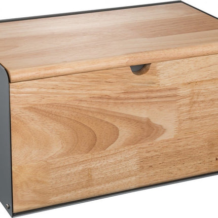 Klausberg 7395 - Broodtrommel - staal - bamboe