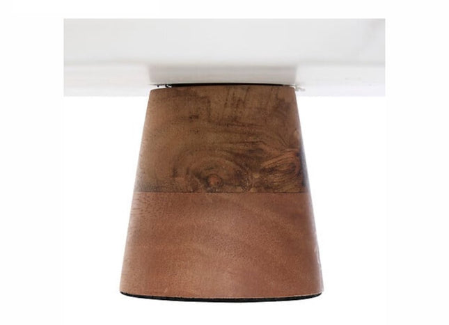 Marmeren Taartstandaard - Diameter 25 cm - Luxe Taartplateau en Serverschaal - Ronde Taarthouder