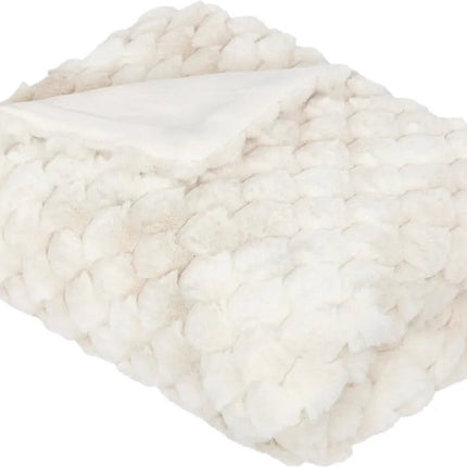 Atmosphera Plaid superzacht - 120x160cm - Beige