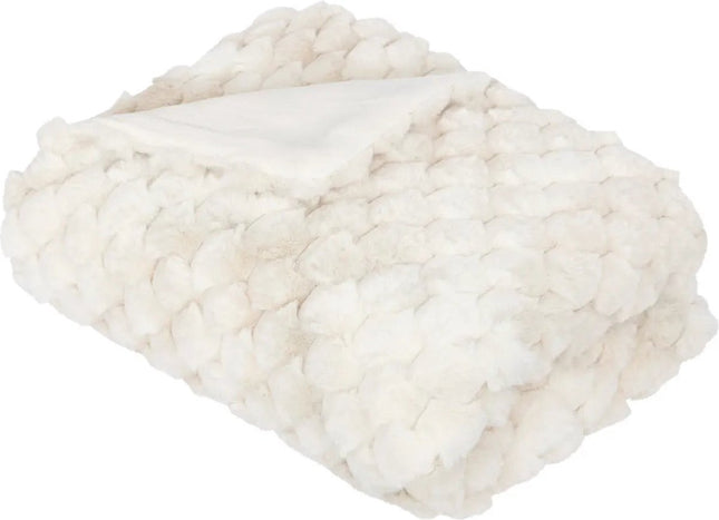 Atmosphera Plaid superzacht - 120x160cm - Beige