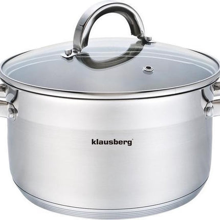 Klausberg 7124 - kookpan met deksel - 3L - Ø20 cm