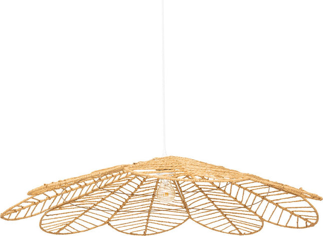 Atmosphera Hanglamp Folk - E27, niet inbegrepen - Ø98cm - Naturel