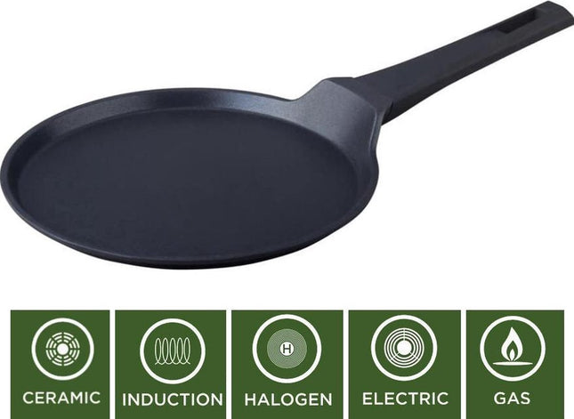 Crêpe pan- Pizza pan - Pannenkoekenpan 28 cm - Inductie compatibel -