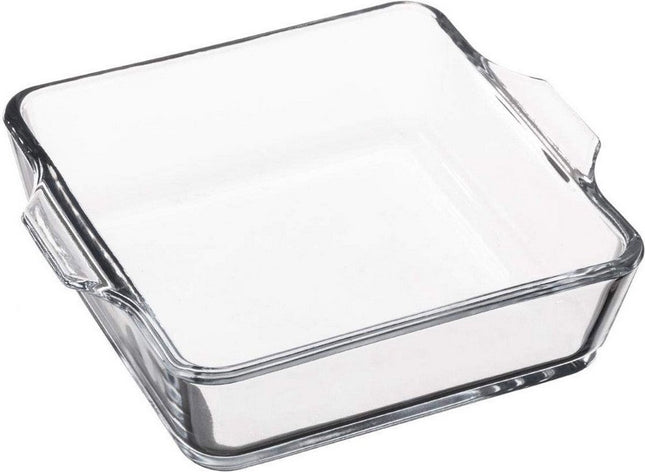 Serveerschaal Secret de Gourmet Kristal Transparant (15 x 15 cm)