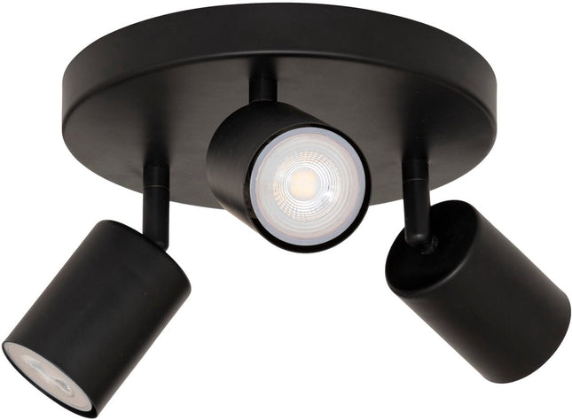 Atmosphera Vico Plafondlamp - Ø20xH14cm - Zwart