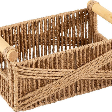 Atmosphera Eugène opbergmanden - Set van 3 stuks - 26/31/36cm - Beige