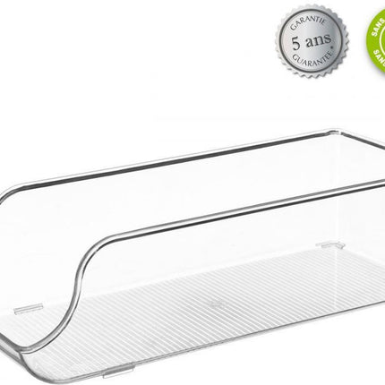 Five® | Koelkast opbergers set (blikjeshouder)   | Transparant