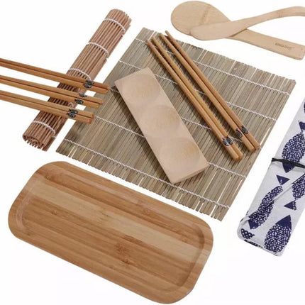 Kinghoff 1704 - sushi kit. Sushi maken - Bamboe