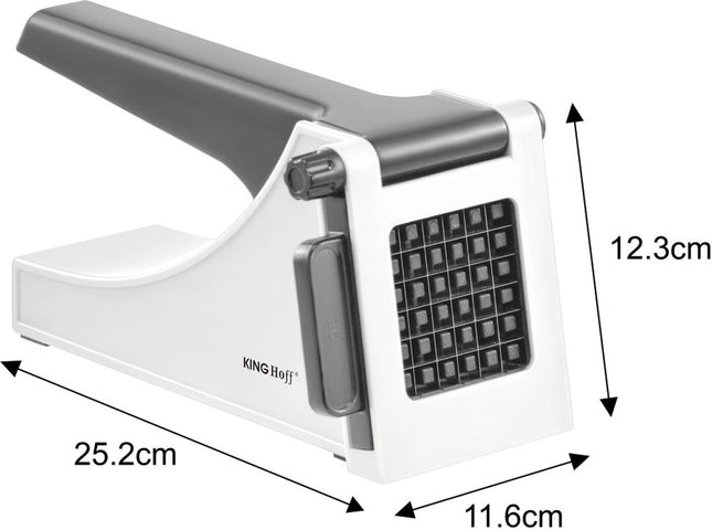 Kinghoff 1872 - Frietsnijder - 36 x 10 mm stukken - RVS messen