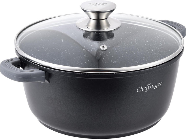Cheffinger 28cm Kookpot / Braadpan - CF-DC28