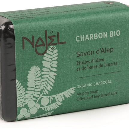 Najel - Aleppo Soap met actieve houtskool - 100gr