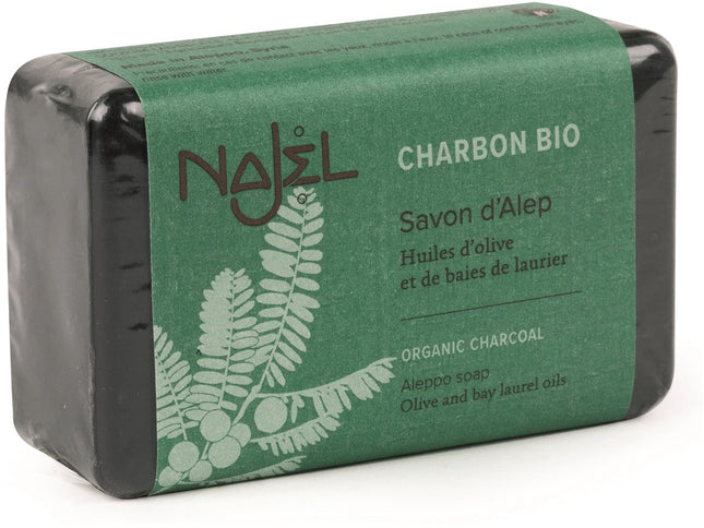 Najel - Aleppo Soap met actieve houtskool - 100gr