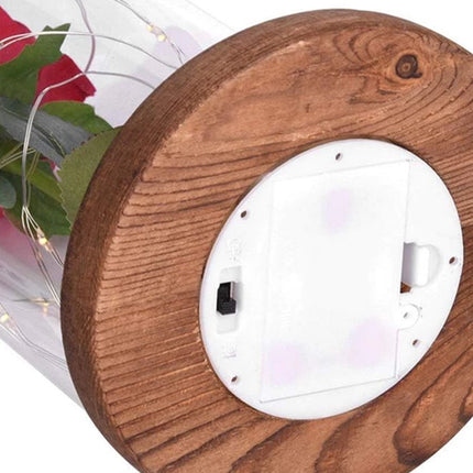 Forever Rose - Glazen case