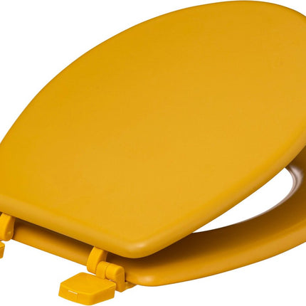 5Five Cotton Colors Toiletbril - 36x48x5cm - Mosterd
