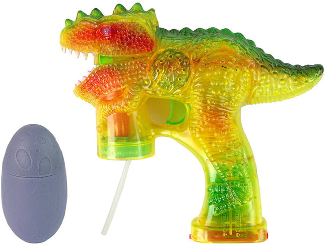 Dinosaurussen Zeepbellen Machine - Met Ei-vormige Bubbel Vloeistof - Speelgoed voor Buiten - Bellenblaas - Bellenblaasmachine - Dino - Dinosaurus