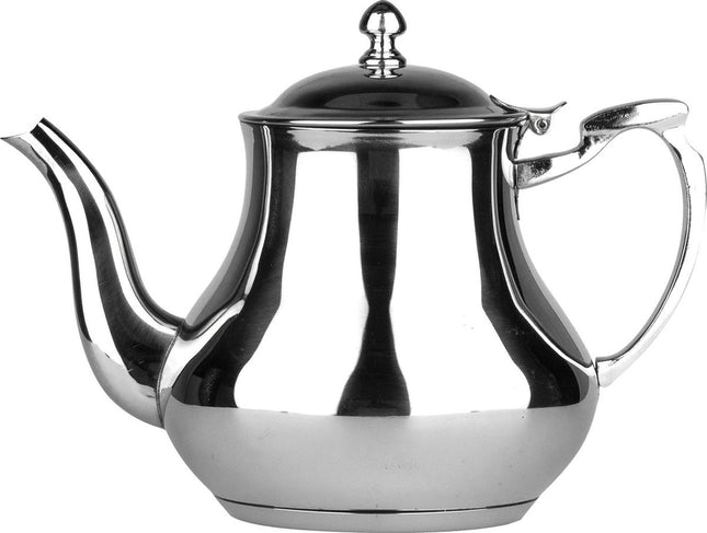 BIKO - Marokkaanse theepot Agadir - RVS - 1,5 Liter