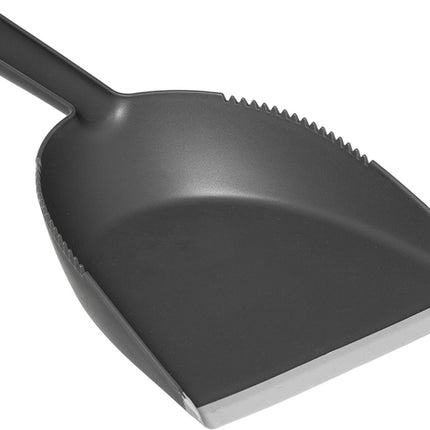 5Five Stoffer en blik Siliconen - grijs - 33 x 17,5 cm - kunststof/rubber - Schoonmaken - Speciale veger