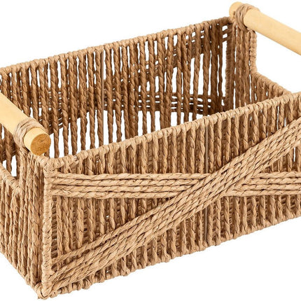 Atmosphera Eugène opbergmanden - Set van 3 stuks - 26/31/36cm - Beige
