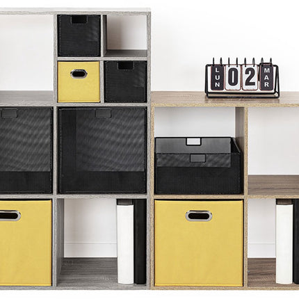 5Five Opbergmand linnen beige - 15 x 31 x 15 cm (S) - Opvouwbaar