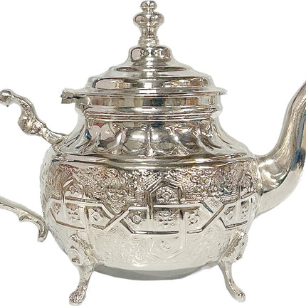 Marokkaanse Theepot - Berrad met Poten 0,9 Liter