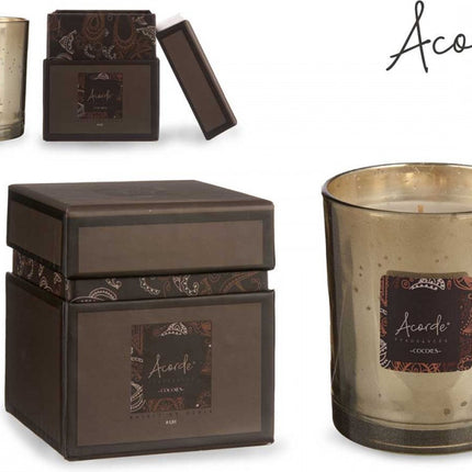 Geurkaars Cococes Kokosnoot Oranje (8 x 9 x 8 cm)