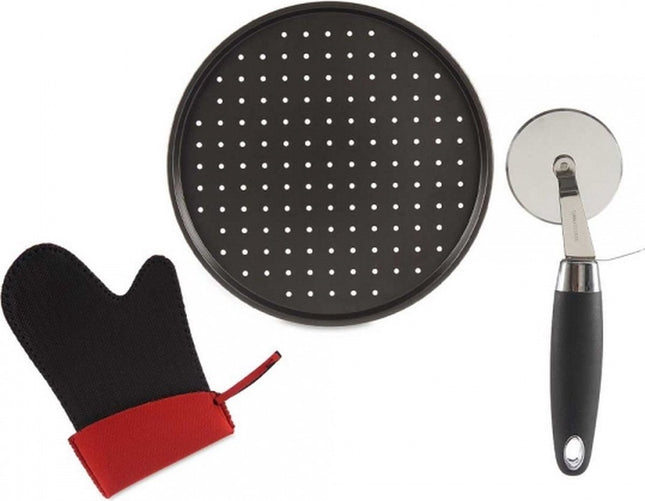 Pizzasnijder - Set - Pizzaplank - RVS - Pizza Set - Pizza