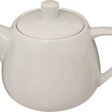 Secret de Gourmet Theepot Cameron - 1000 ml - keramiek - wit - deksel/handvat - theekan