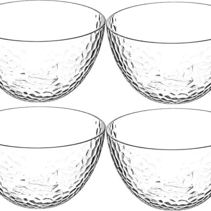 Secret de Gourmet Kommetjes/Schaaltjes - kunststof - D14 cm - Set 10x