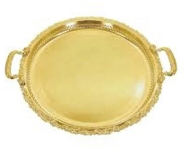 Hakal Ronde Dienblad Goud 45cm