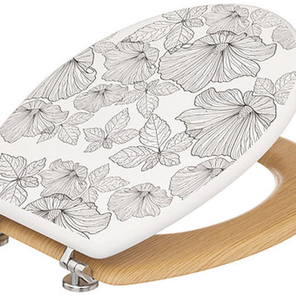 5Five Blackflora Hout + Zinken Deksel