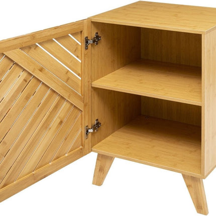 5Five Bamboe Modern Badkamerkast met modulaire Deur - Ideaal voor elke ruimte, groot of klein