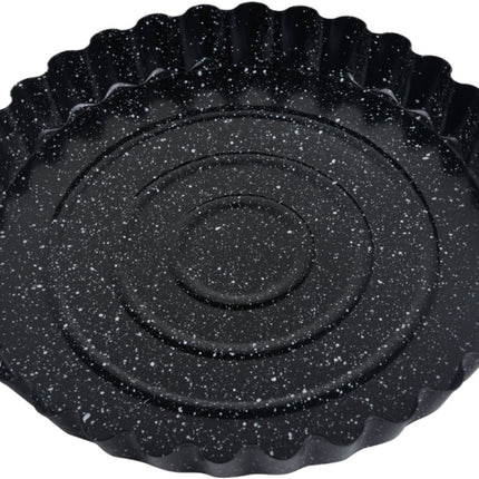 KINGHoff Taartvorm KH-1956 - Ø28 cm Anti-Aanbak Marmervorm voor Taarten en Quiches - Ovenbestendig tot 220°C